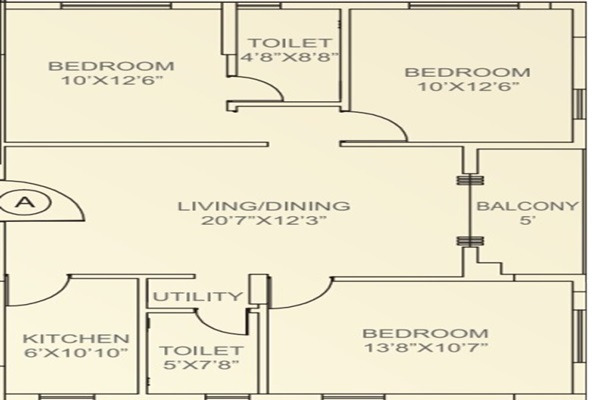 Mani Casa 2 Layout Image