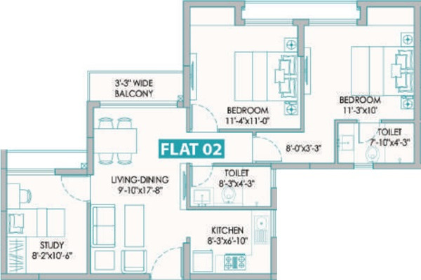 Diamond Navya Layout Image