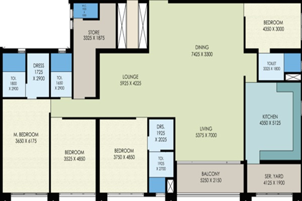 Shrachi Urbana Layout Image