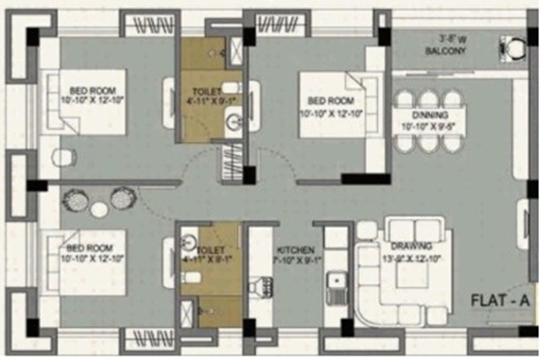 Vedic Sanjeeva Shree Layout Image