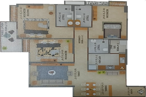 Merlin X Layout Image