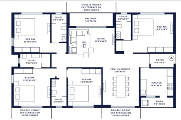 Vinayak Atlantis Layout Image