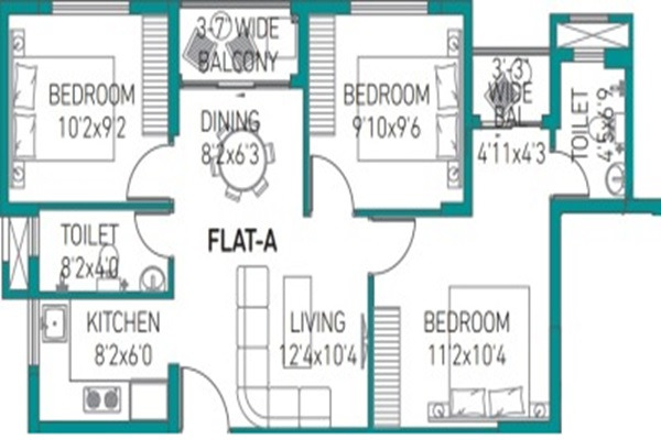 Sugam Urban Lakes Layout Image