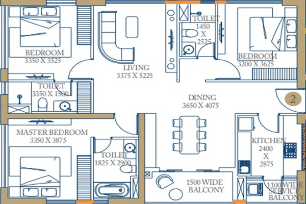 Bengal Peerless Avidipta Phase 2 Layout Image