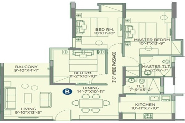 Sugam Morya Phase 2 Layout Image