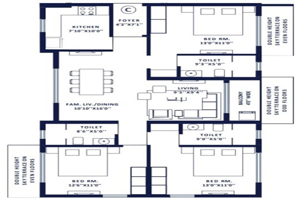 Vinayak Atlantis Layout Image