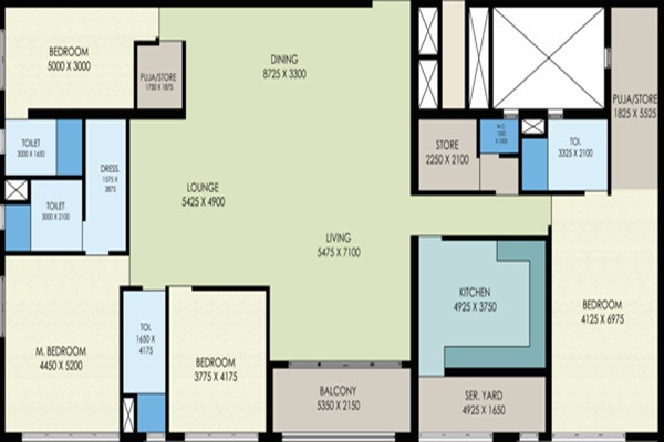 Shrachi Urbana Layout Image