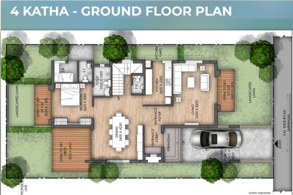 Shrachi Newtown Villas Layout Image