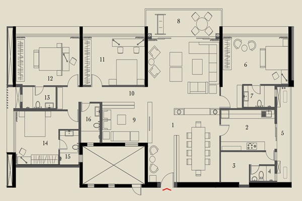 Ambuja Utalika Layout Image