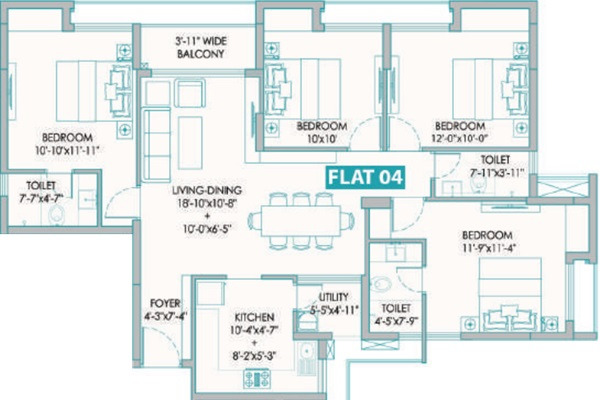 Diamond Navya Layout Image