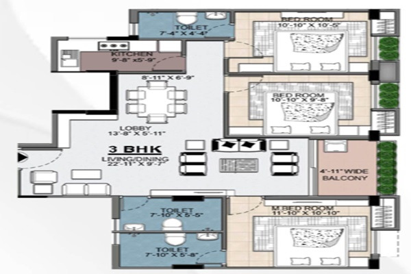 Macwel Tarush Enclave Layout Image