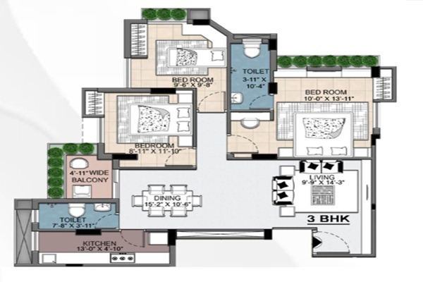 Macwel Tarush Enclave Layout Image