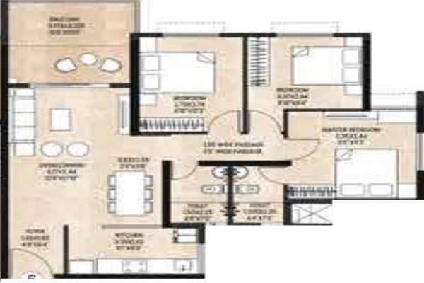 Shapoorji Pallonji Joyville Western Heights Layout Image