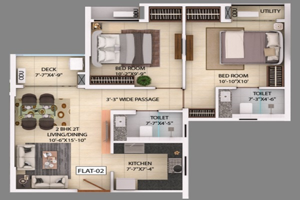 Srijan Optima Layout Image