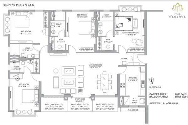 PS The Reserve Layout Image