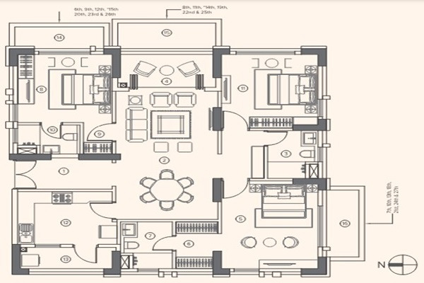 Belani Sanctuary Layout Image