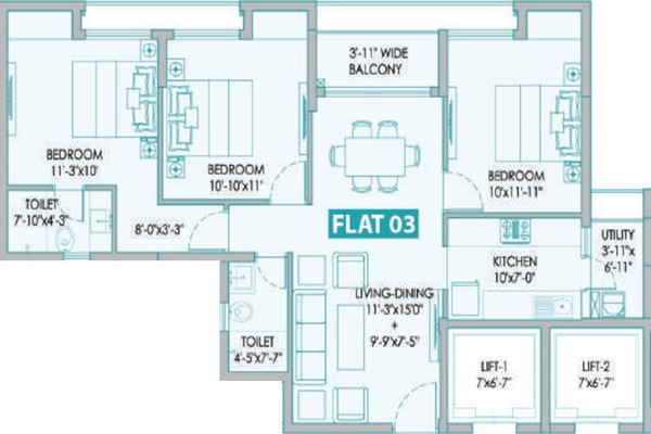 Diamond Navya Layout Image