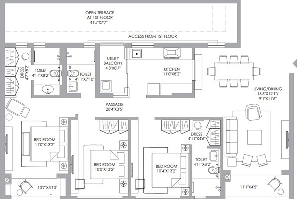 PS Jiva Homes Layout Image