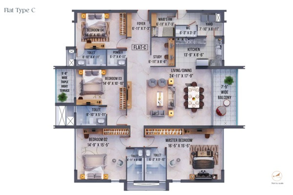 Merlin Niyasa Layout Image