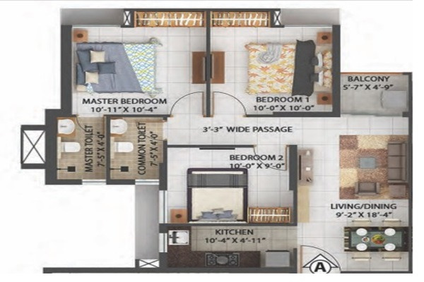 Merlin Rise Layout Image