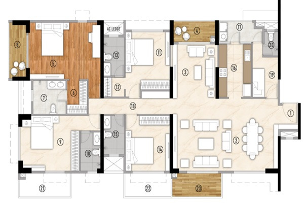 Godrej Blue Layout Image