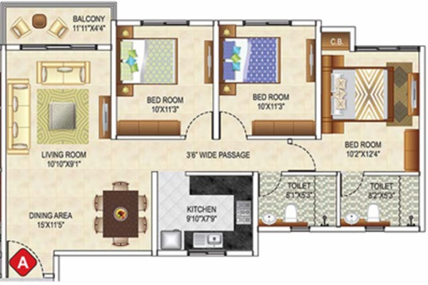 Rajat Aagaman Layout Image