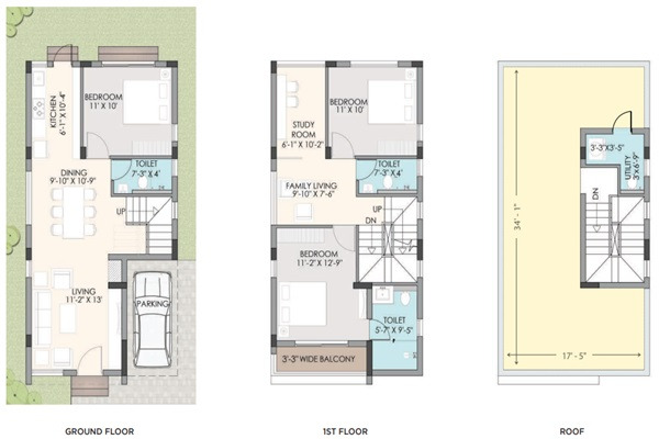 Unimark Bungalow Bari Layout Image