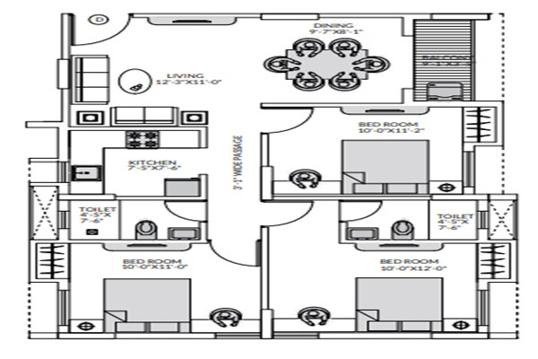 Purti Aroma Layout Image