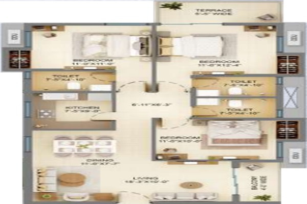 Merlin Serenia Layout Image