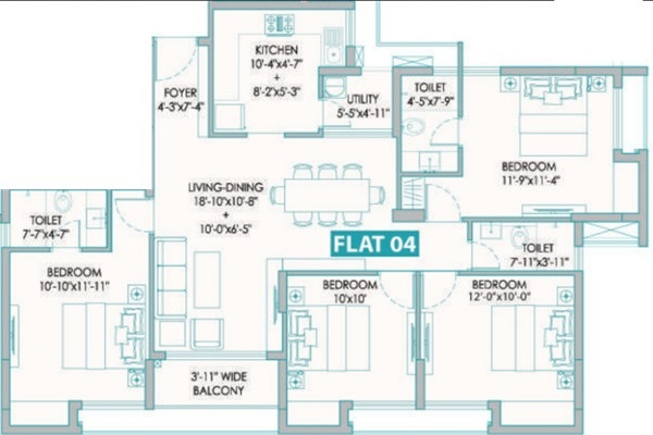 Diamond Navya Layout Image