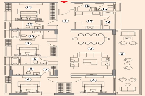 Purti Varanda Layout Image