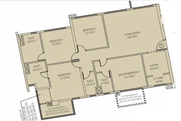 Siddha Sky Layout Image