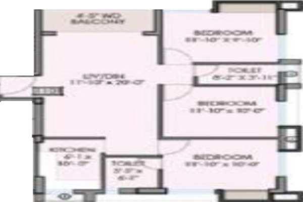 Shrachi Tiara Residency Layout Image