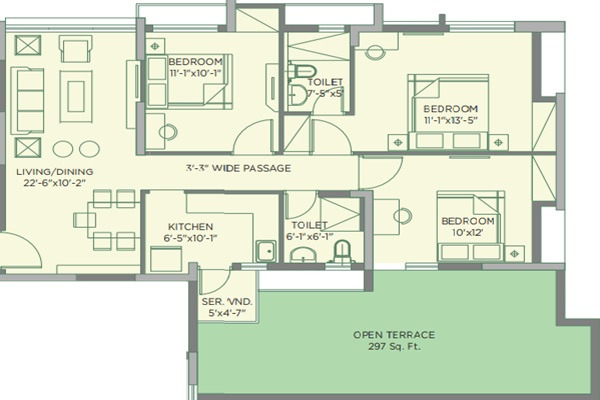 Sugam Morya Layout Image