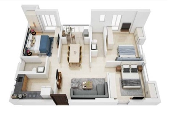 Srijan Laguna Bay Layout Image