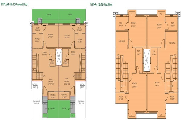 Skyward Suburbia Bungalows Layout Image