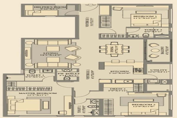 PS Vaanya Layout Image