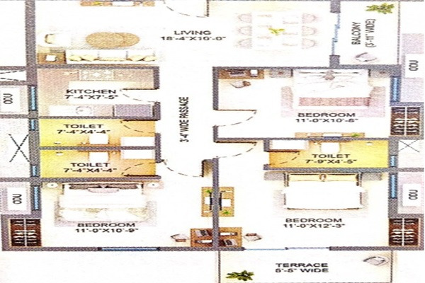 Merlin Serenia Layout Image