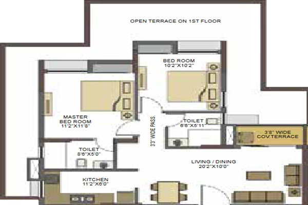 Salarpuria Suncrest Layout Image