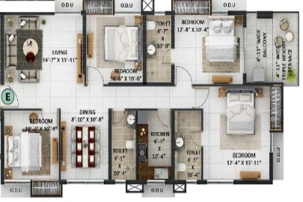 Merlin Avana Layout Image