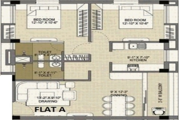 Vedic Sanjeeva Shree Layout Image