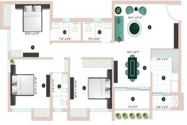 Eden The Sanctorum Layout Image