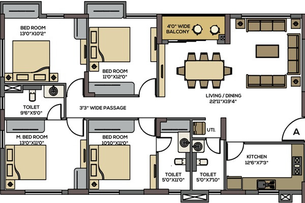 Srijan Natura Layout Image