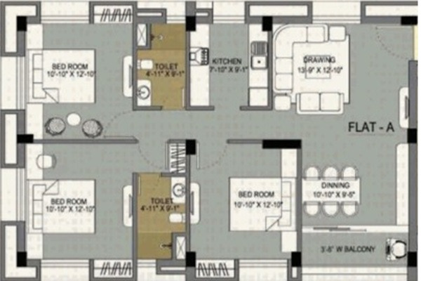 Vedic Sanjeeva Shree Layout Image