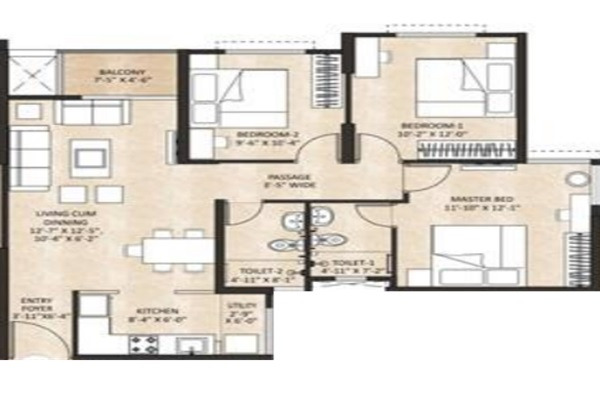 Shapoorji Pallonji Joyville Western Heights Layout Image