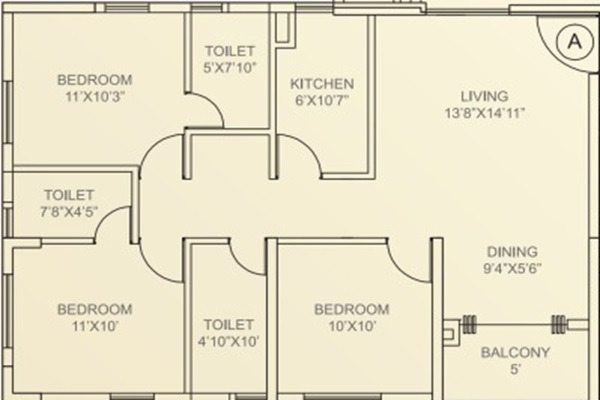 Mani Casa 2 Layout Image