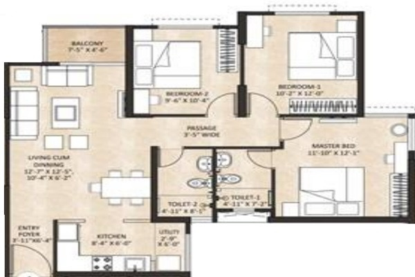 Shapoorji Pallonji Joyville Western Heights Layout Image