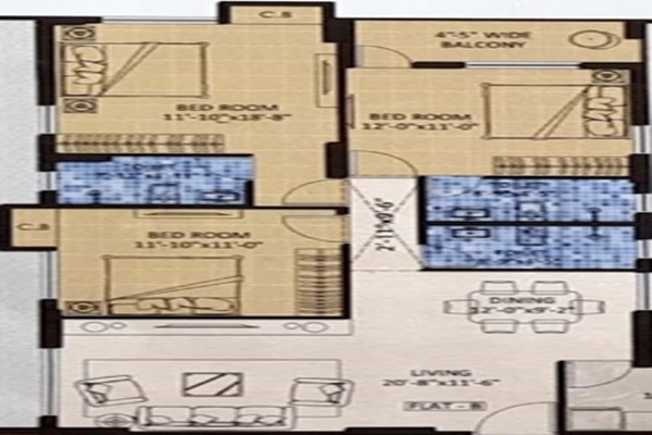 Devaloke Sonarcity Layout Image