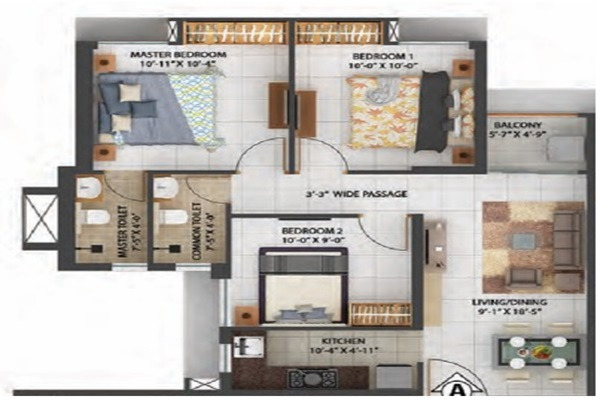 Merlin Rise Layout Image