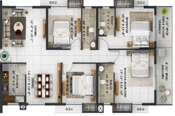 Merlin Avana Layout Image